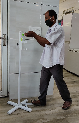 Foot Sanitizer Stand