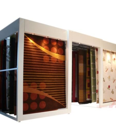 Carpet Sliding Display Stand SSS+WHITE