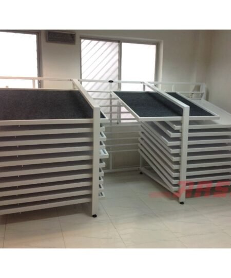 Tiles Floor Sliding Display Stand D 404