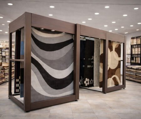 Carpet Sliding Display Stand:(SSS+ NB001)