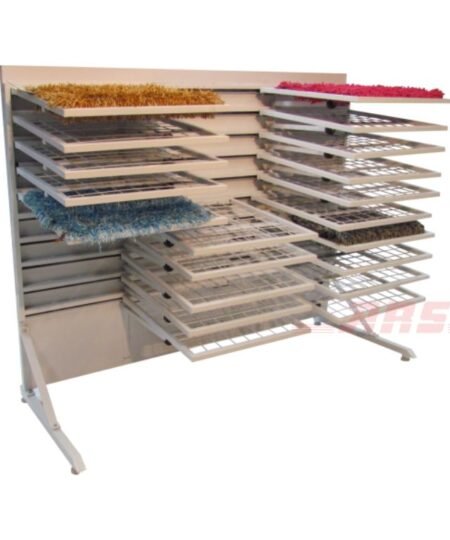 Carpet Floor Sample Sliding Display Stand