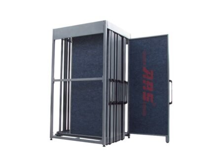 Tiles Pullout Display Stand DARK BLUE