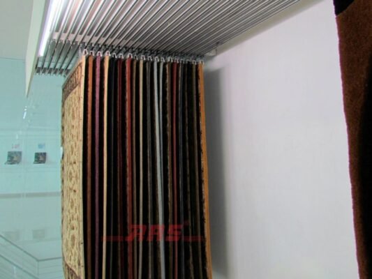Carpet Ceiling Mounting Display System (Customised) - ARS Display Systems
