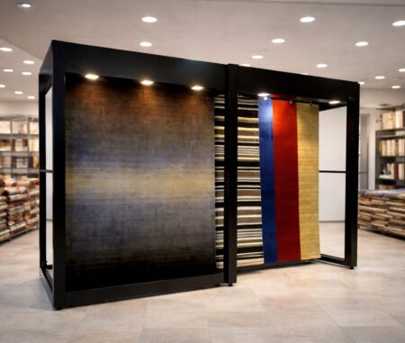 Carpet Small Sliding Carpet Display System