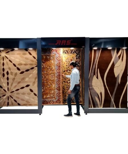 Carpet Sliding Display Stand SSS+ DARK GREY