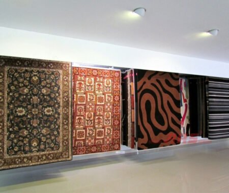 Carpet Ceiling Mounting Display System