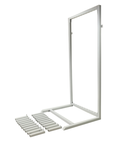 Door Display Stand White