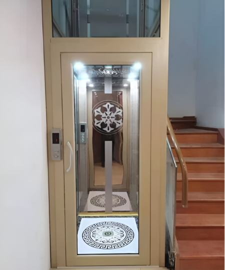 Home Lift Elevator With Shaft Model E08-14
