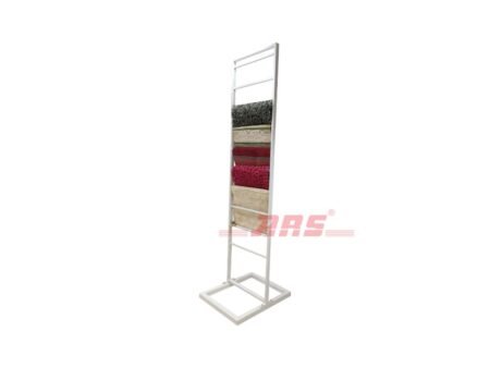 Ladder Sample Carpet Display System (White)- LSCDS SS