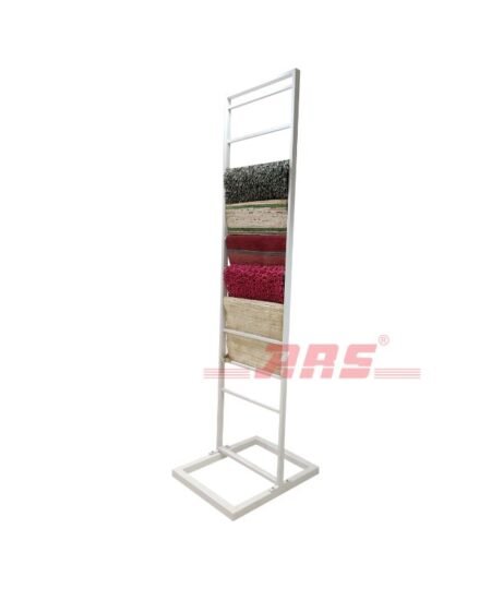 Ladder Sample Carpet Display System (White)- LSCDS SS