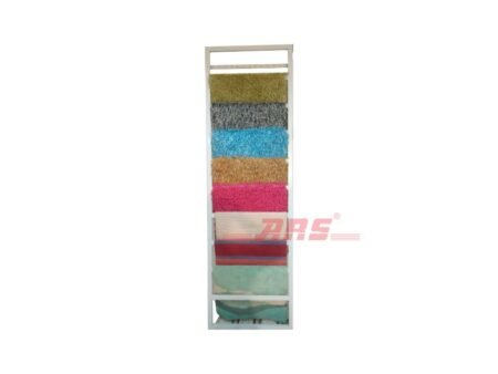 Ladder Sample Carpet Display System (White)- LSCDS WS