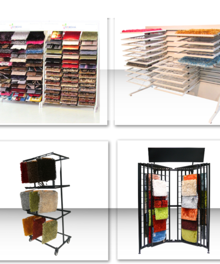 Sample Carpet Display Stands