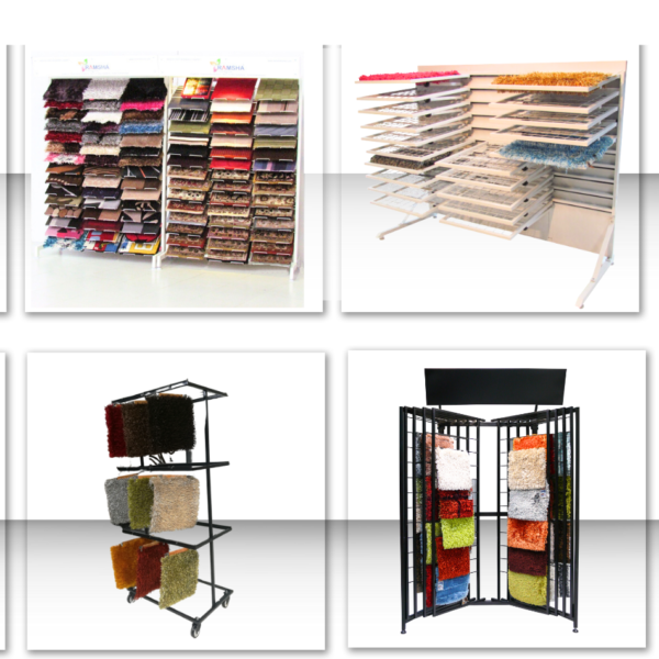 Sample Carpet Display Stands