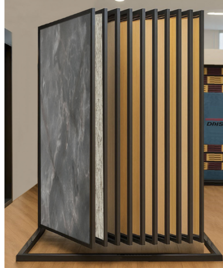 Laminate Premium Book Display Stand- 400 SS- 10 panels