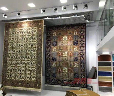 Ceiling Mounting Carpet Display Stands