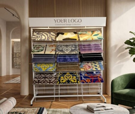 Sample Carpet Display Stands