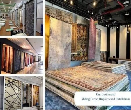 Customized Carpet Display Stands