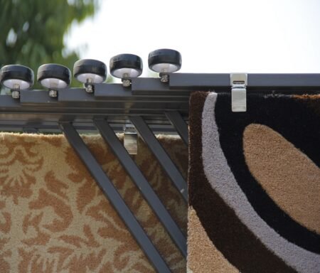 Carpet/Rug Clips -Stainless Steel For Book Arms