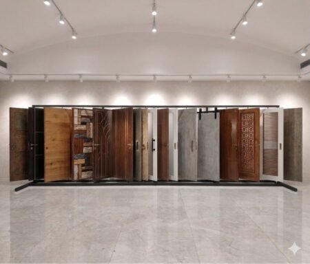 Door Book Display Systems - Bulk Black