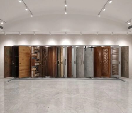 Door Book Display Systems - Bulk Grey