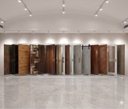 Door Book Display Systems - Bulk White